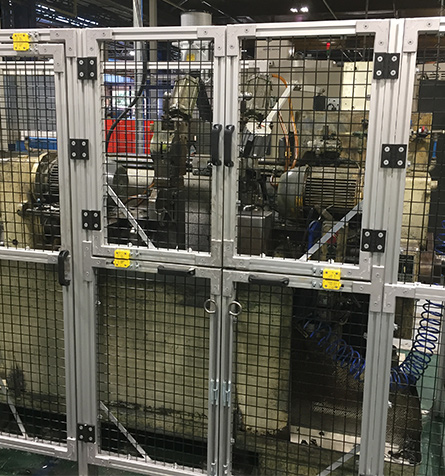 ABB Safety Fencing Installation